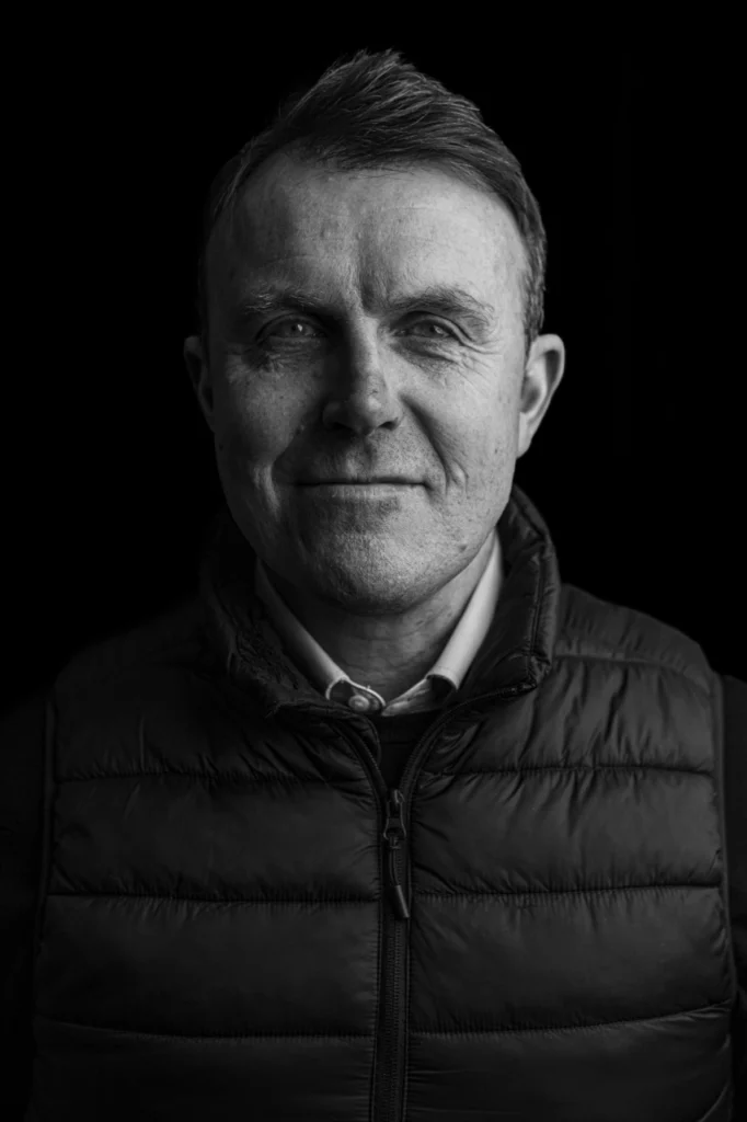Mans Headshot Photo on Background Shot by Danny Thompson Photography